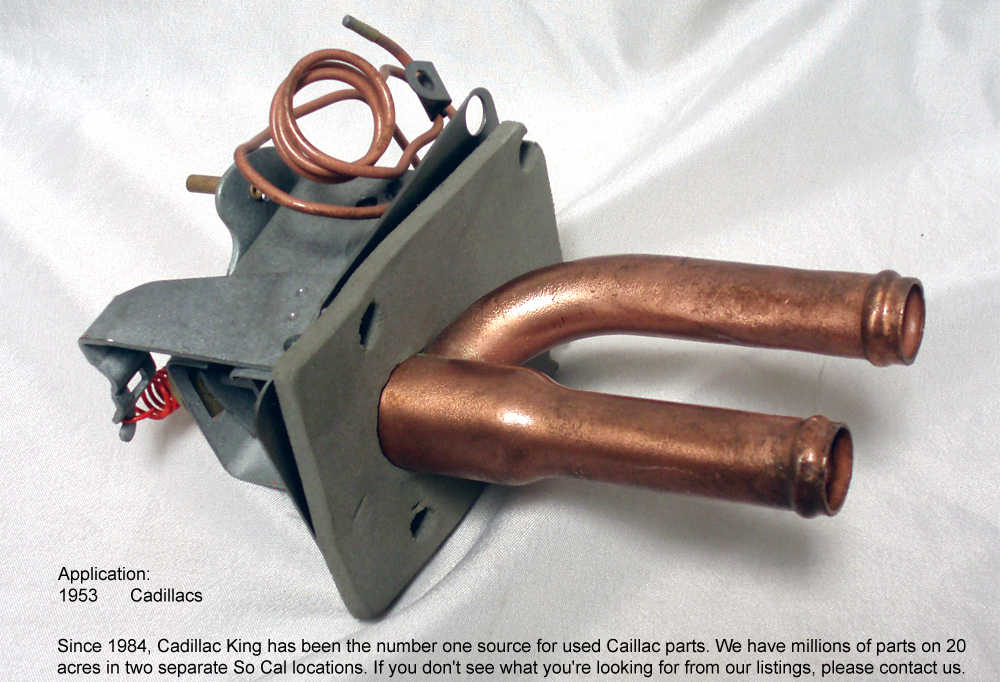 1953 CADILLAC HEATER CONTROL VALVE Rebuilt (image for) 1953 CADILLAC HEATER CONTROL VALVE Rebuilt